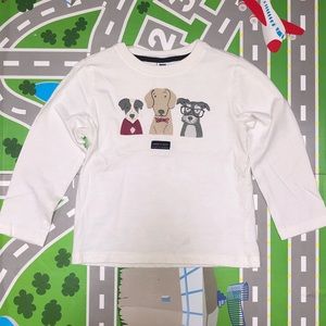 Janie and Jack. Boys short sleeve shirt. 4t